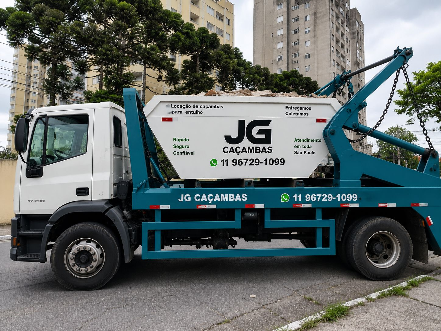 Caminhão JG Caçambas
